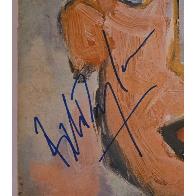 Bob Dylan "Self Portrait" LP signed with proof.