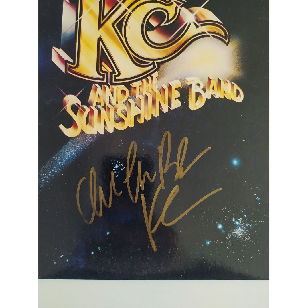 KC and the Sunshine Band Harry Wayne Casey original LP signed