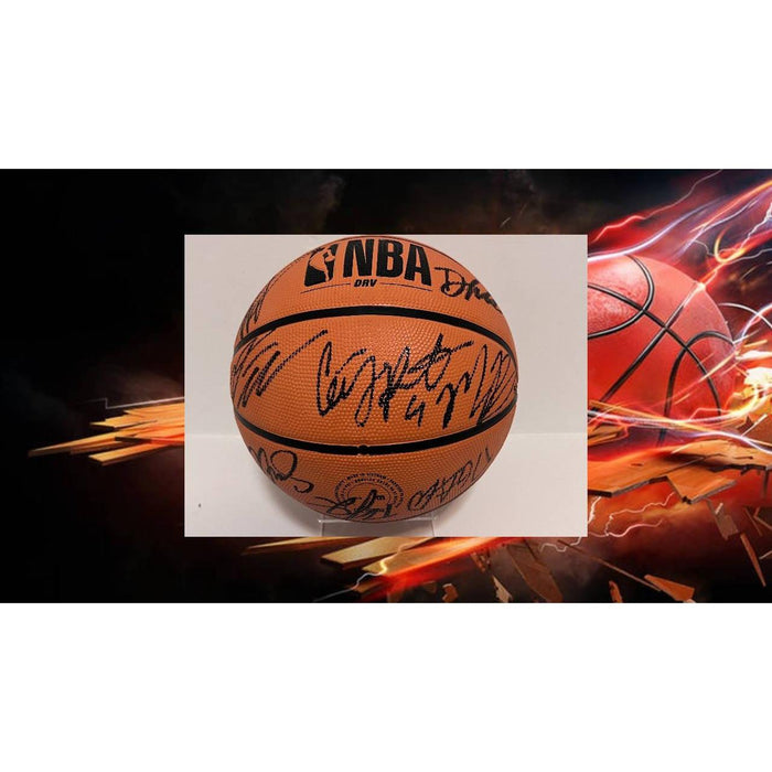 Donovan Mitchell Darius Garland 2024 Cleveland Cavaliers Wilson NBA full size basketball team signed