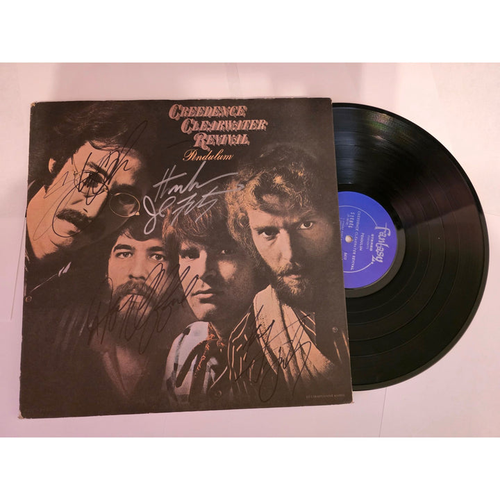 Creedence Clearwater Revival CCR "Pendulum" LP signed with proof.