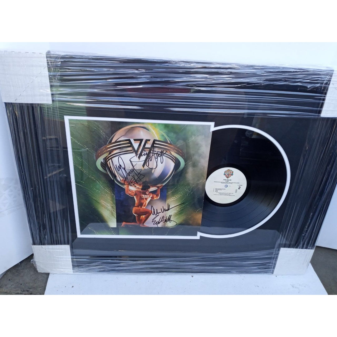 The Beatles "A Hard Day's Night" LP signed with proof.