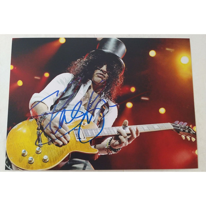 Saul Hudson, "Slash", Guns n' Roses, 5x7 photo, signed with proof Awesome Artifacts