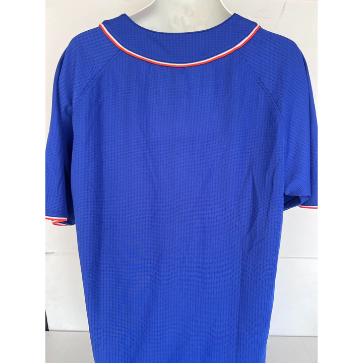 New York Mets Juan Sotto MLB game model size xl jersey signed with proof.