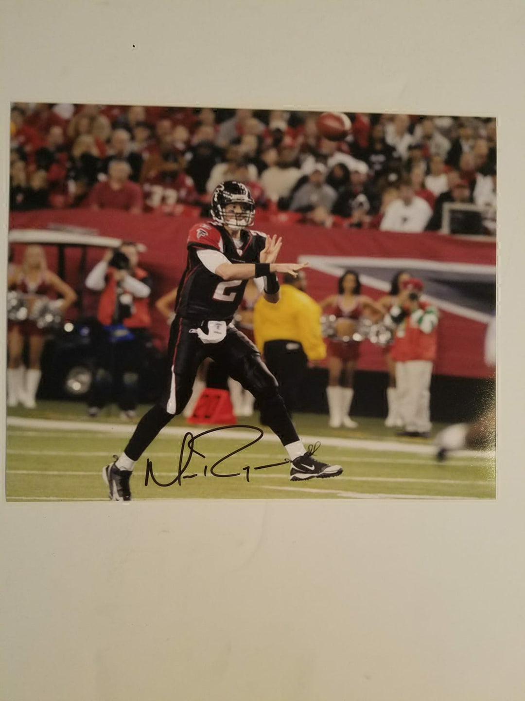 Matt Ryan Atlanta Falcons 8x10 photo signed with proof