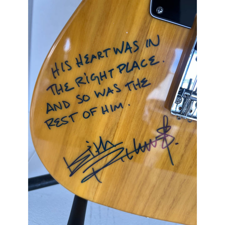 Keith Richards Rolling  Stones honey telecaster signed with proof
