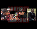 Load image into Gallery viewer, Sylvester Stallone, Carl Weathers, Michael B. Jordan full size USA boxing glove signed with proof
