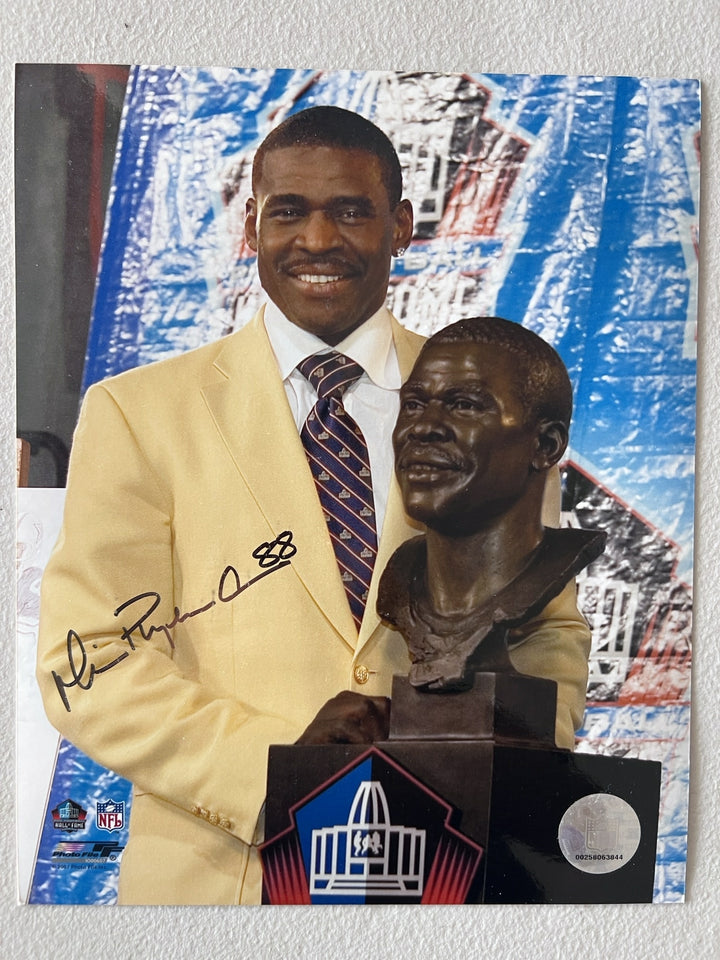 Michael Irvin Dallas Cowboys 8x10 photo signed with proof