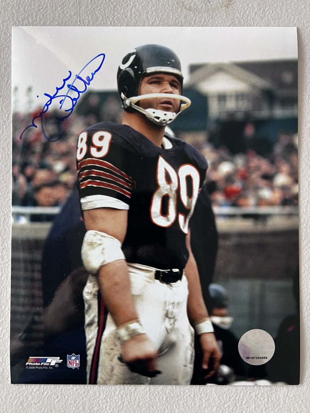 Mike Ditka Chicago Bears 8x10 photo signed