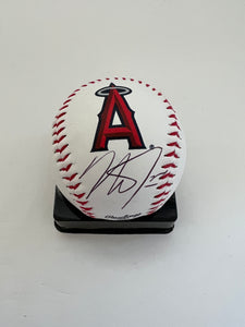 Mike Trout Los Angeles Angels of Anaheim signed baseball with proof