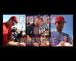 Load image into Gallery viewer, Mike Trout, Aaron Judge, Mookie Betts 8x10 photo signed with proof
