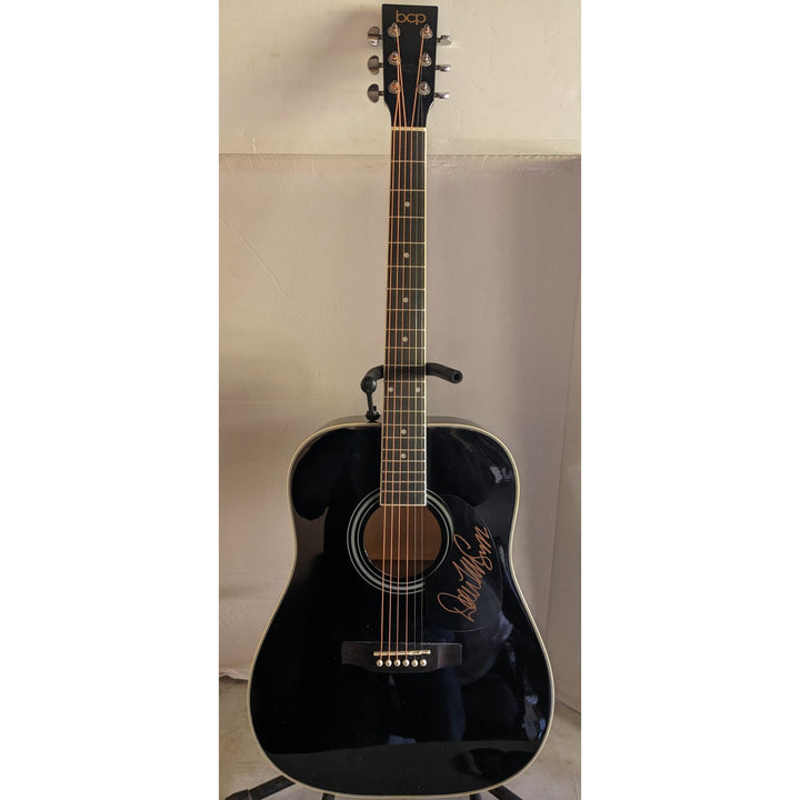 Don McLean "American Pie" 41' full size acoustic guitar signed with proof