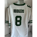 Load image into Gallery viewer, Aaron Rodgers Nike XL Jets game model Jersey signed with proof
