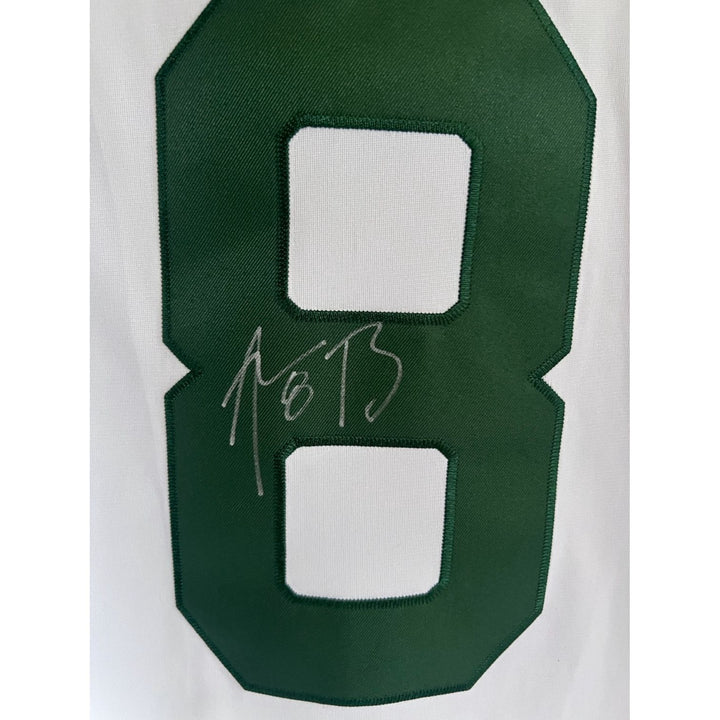 Aaron Rodgers Nike XL Jets game model Jersey signed with proof