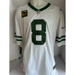 Load image into Gallery viewer, Aaron Rodgers Nike XL Jets game model Jersey signed with proof
