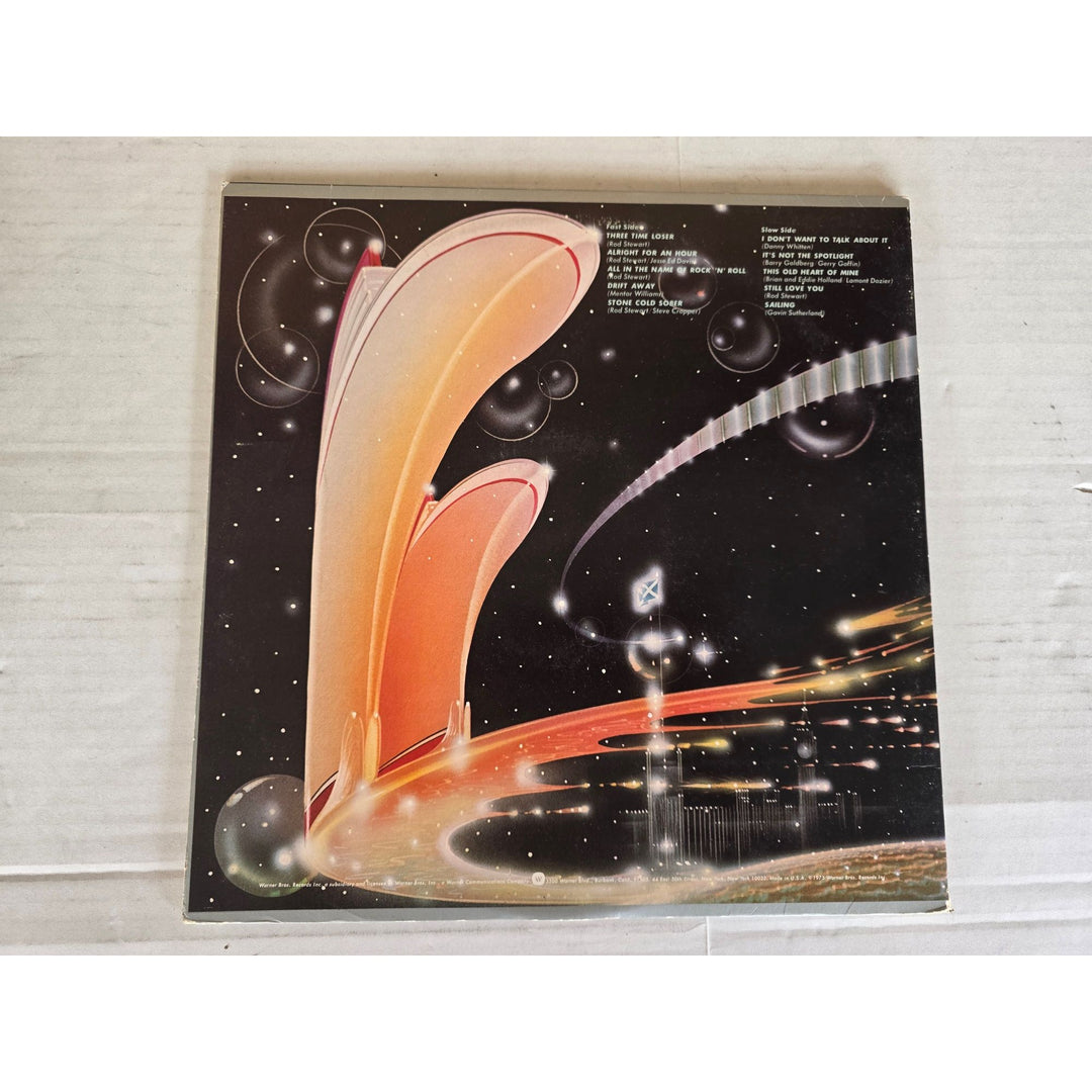 Rod Stewart ''Atlantic Crossing'' LP signed with proof.