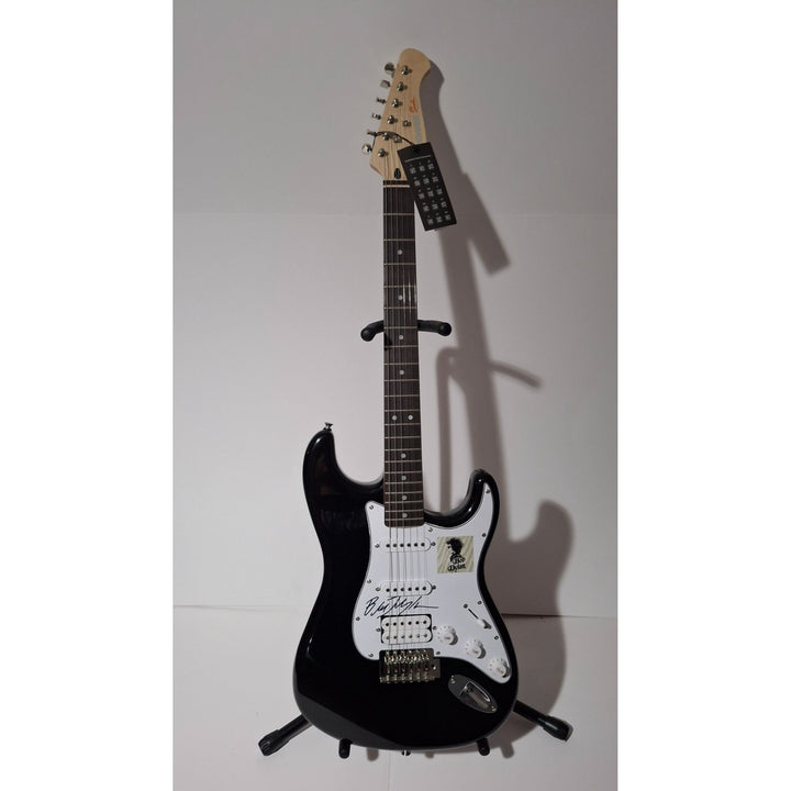 Bob Dylan Fender Stratocaster electric guitar signed with proof