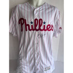 Load image into Gallery viewer, Bryce Harper Philadelphia Phillies official Mayestic jersey size 44 signed with proof
