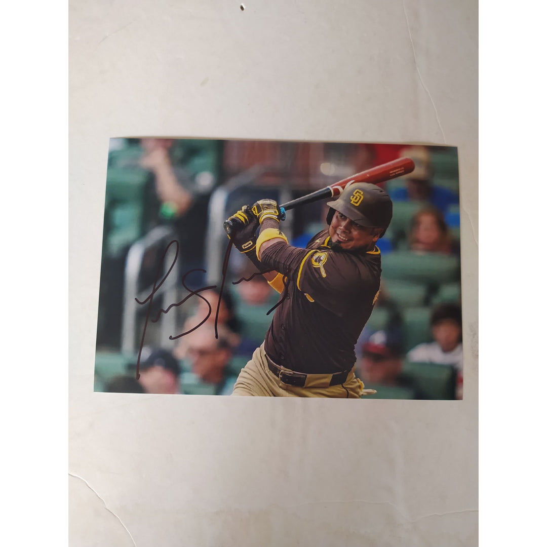 Luis Arraez, San Diego, Padres, 5x7 photos, signed