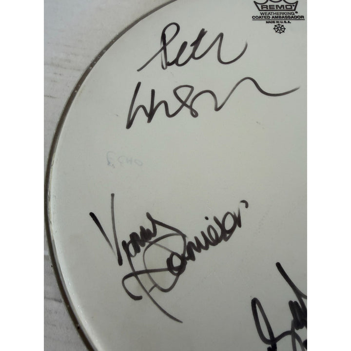 Oasis one-of-a-kind drumhead signed with proof.