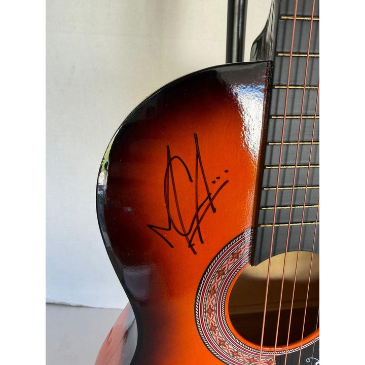 Beastie Boys Adam Youch Mike D Ad-Rock vintage acoustic guitar signed with proof