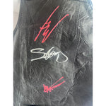 Load image into Gallery viewer, Iron Maiden Bruce Dickinson Steve Harris Niko McBain size large vest signed with proof
