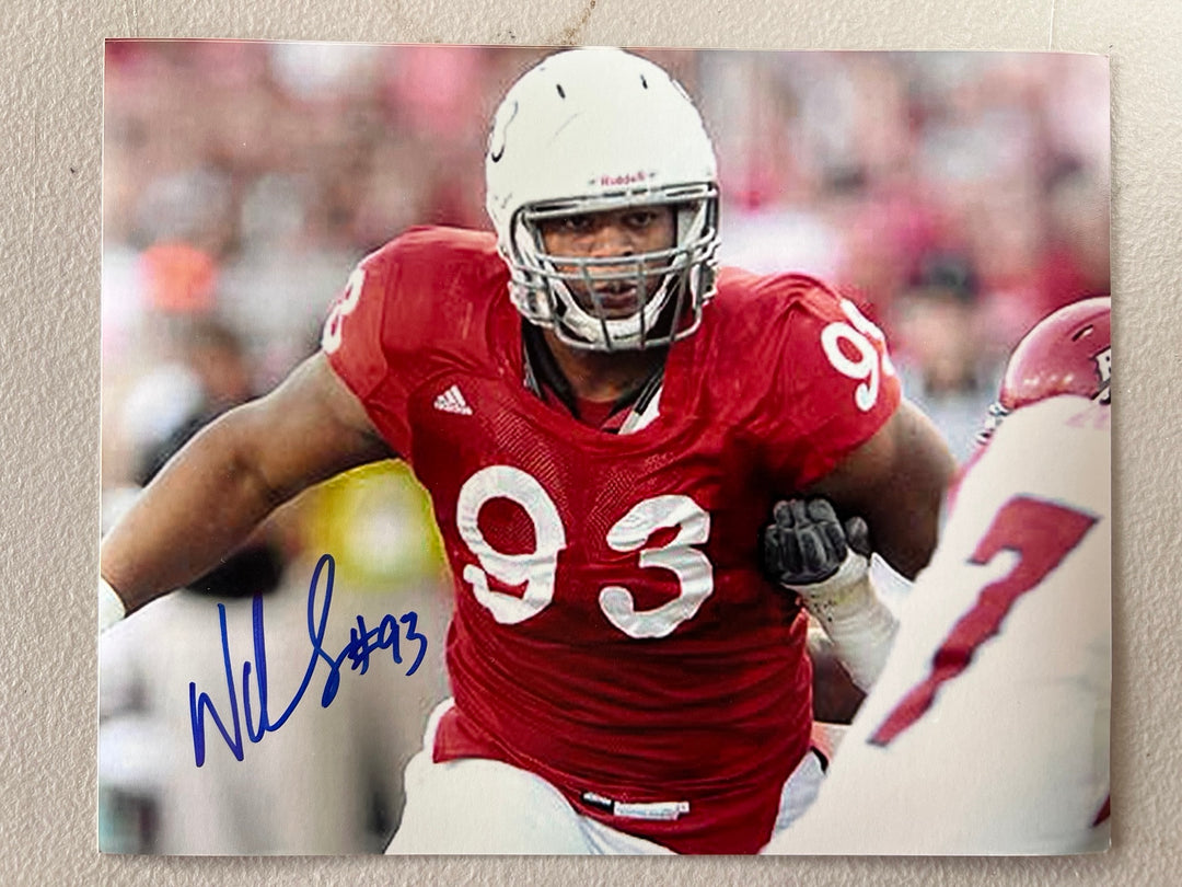 Ndamukong Suh University of Nebraska Cornhuskers 8x10 photo signed