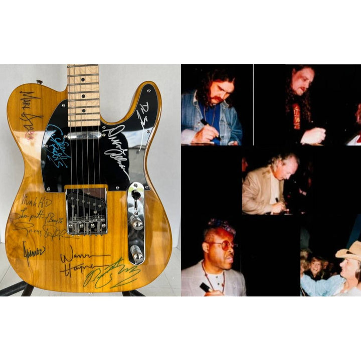 The Allman Brothers, Duane Allman, Greg Allman,  Butch Trucks,  Dickey Betts, Warren Haynes, Johanny Johanson 8 sigs in all guitar