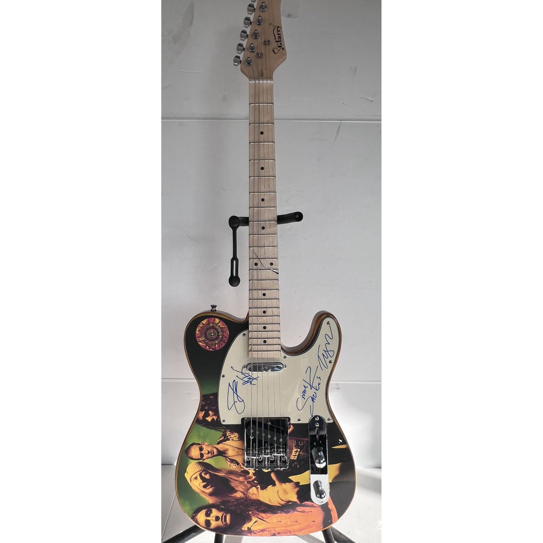 Alice in Chains Hand signed by Layne Staley, Jerry Cantrell, Mike Starr, and Sean Kinney telecaster electric guitar signed with proof..