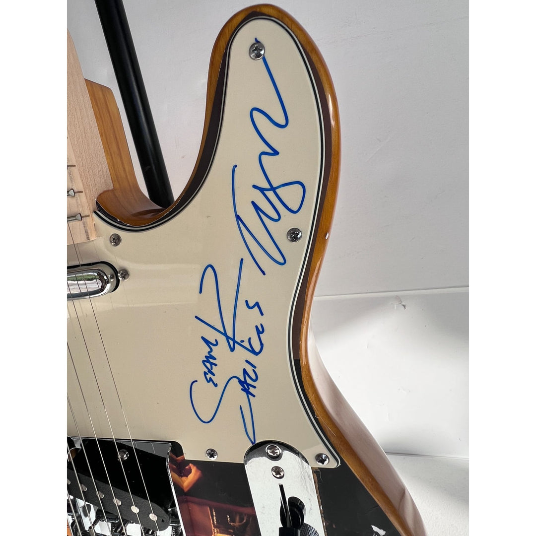 Alice in Chains Hand signed by Layne Staley, Jerry Cantrell, Mike Starr, and Sean Kinney telecaster electric guitar signed with proof..