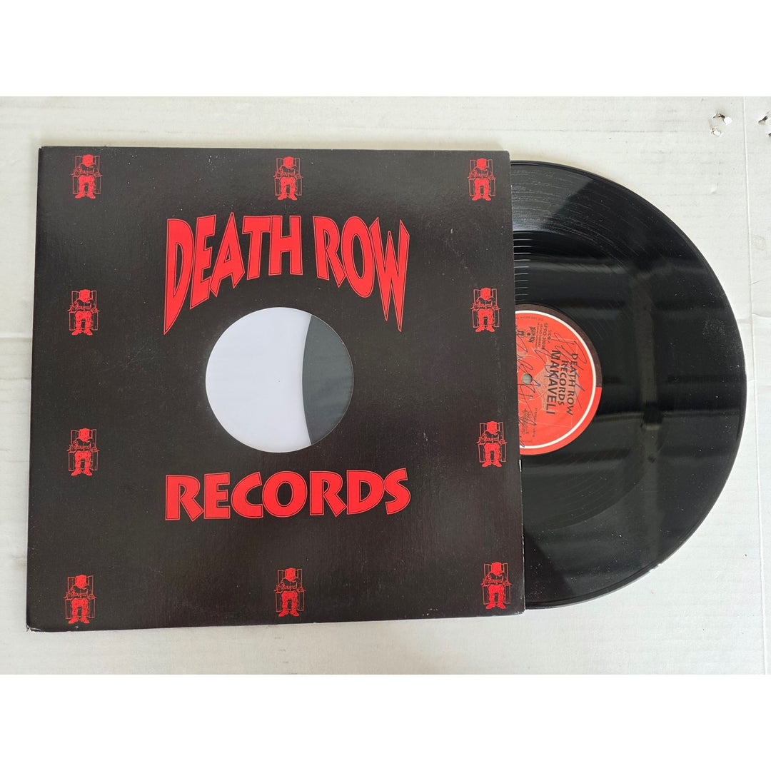 Death Row ''Records'' LP signed with proof.
