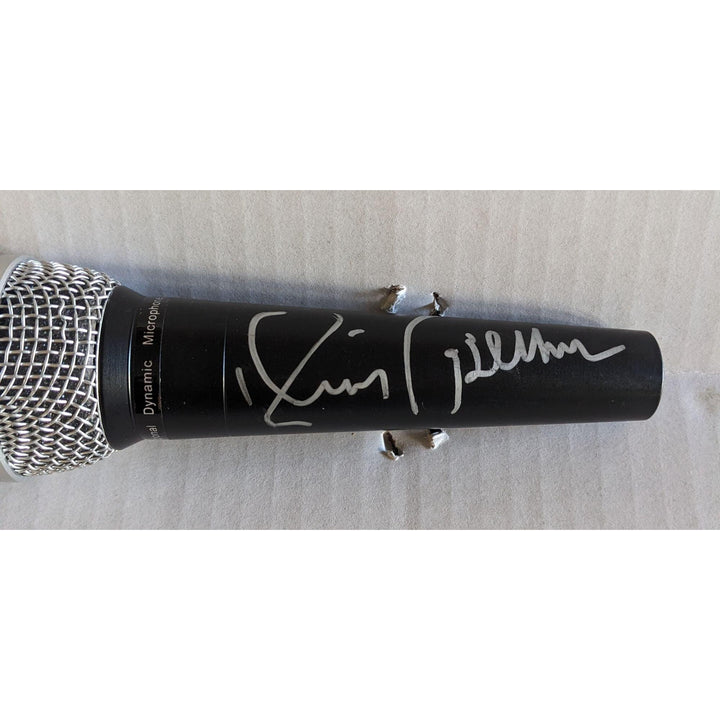 Elvis Costello microphone signed