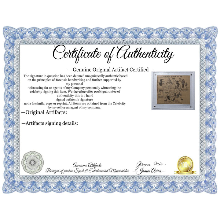 Jack Johnson legendary Heavy Weight Champion original vintage newspaper signed