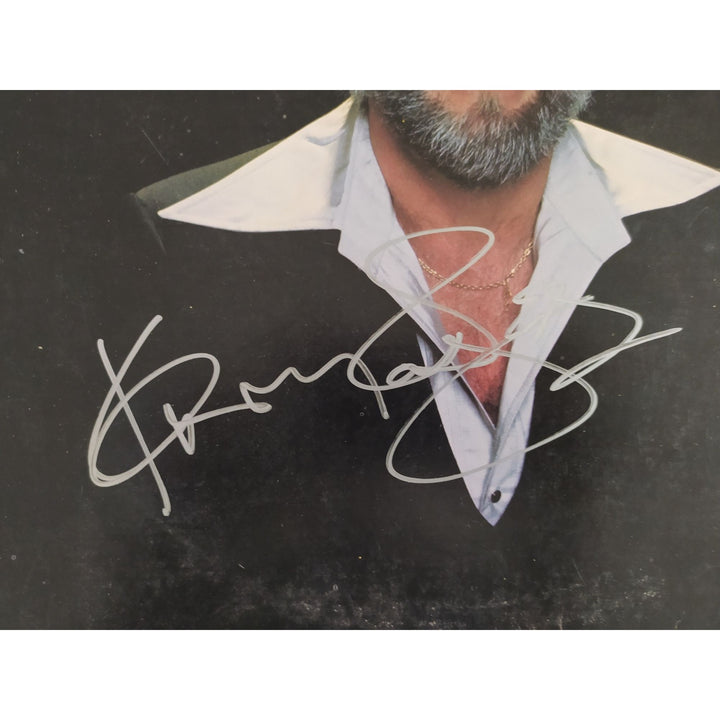 Kenny Rogers Daytime Friends original LP signed with proof