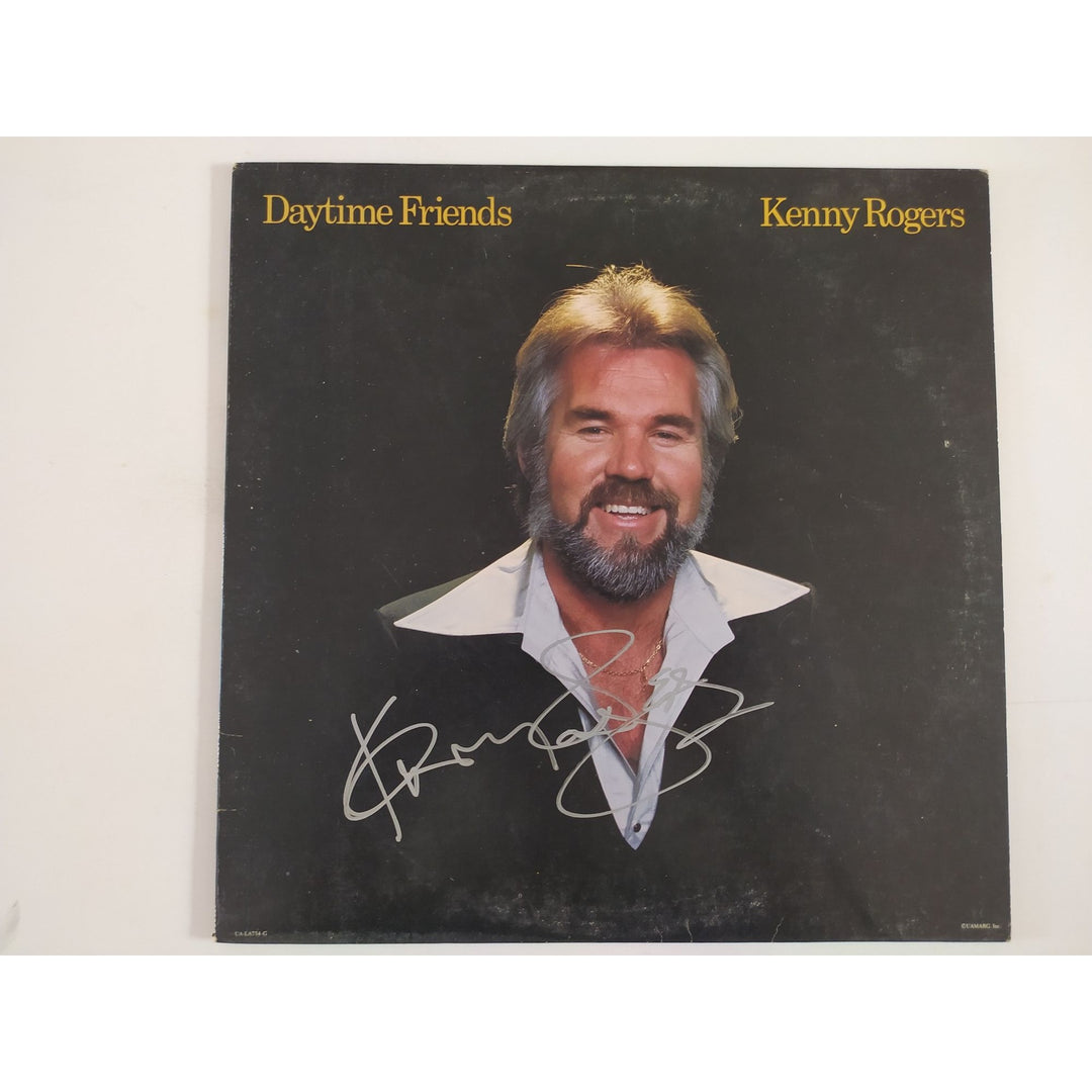 Kenny Rogers Daytime Friends original LP signed with proof