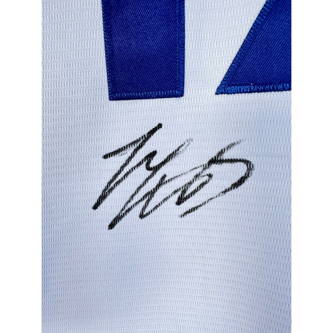 shohei ohtani Los Angeles Dodgers nike jersey signed with proof.