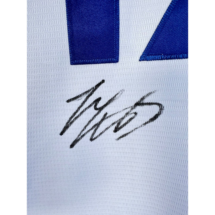 shohei ohtani Los Angeles Dodgers nike jersey signed with proof.