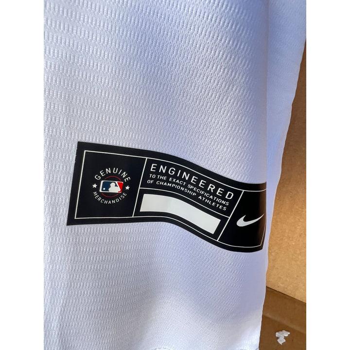 shohei ohtani Los Angeles Dodgers nike jersey signed with proof.