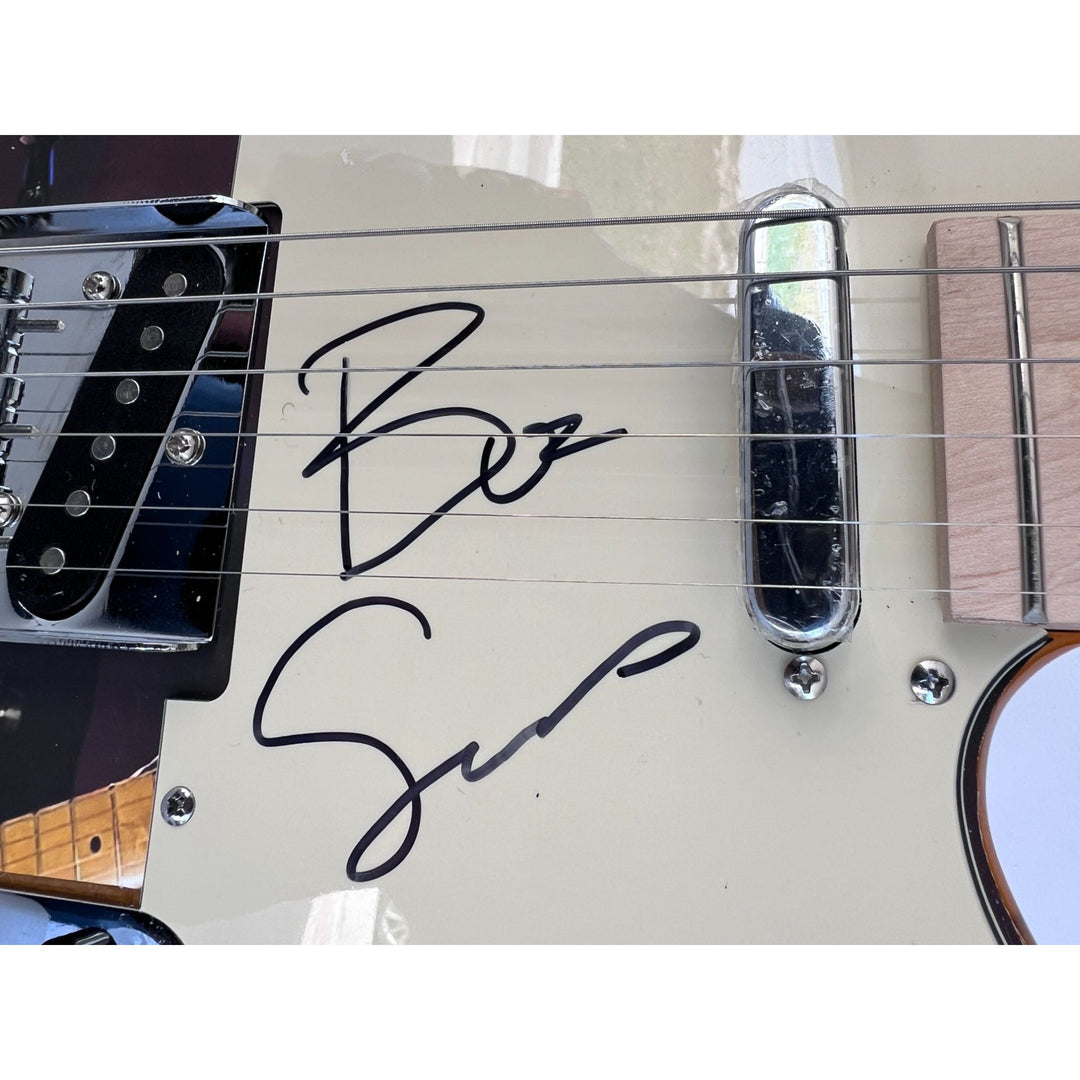 Bob Scaggs one of a kind full size telecaster  electric guitar signed.