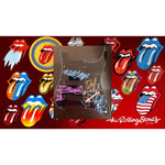 Load image into Gallery viewer, Bill Wyman, Ronnie Wood, Keith Richards, Mick Jagger, Charlie Watts The Rolling Stones  Stratocaster guitar pickguard signed with proof
