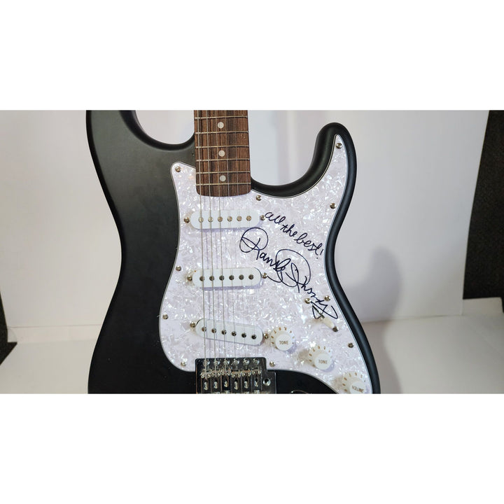 Randy Rhoads, Fender Stratocaster electric guitar signed with proof