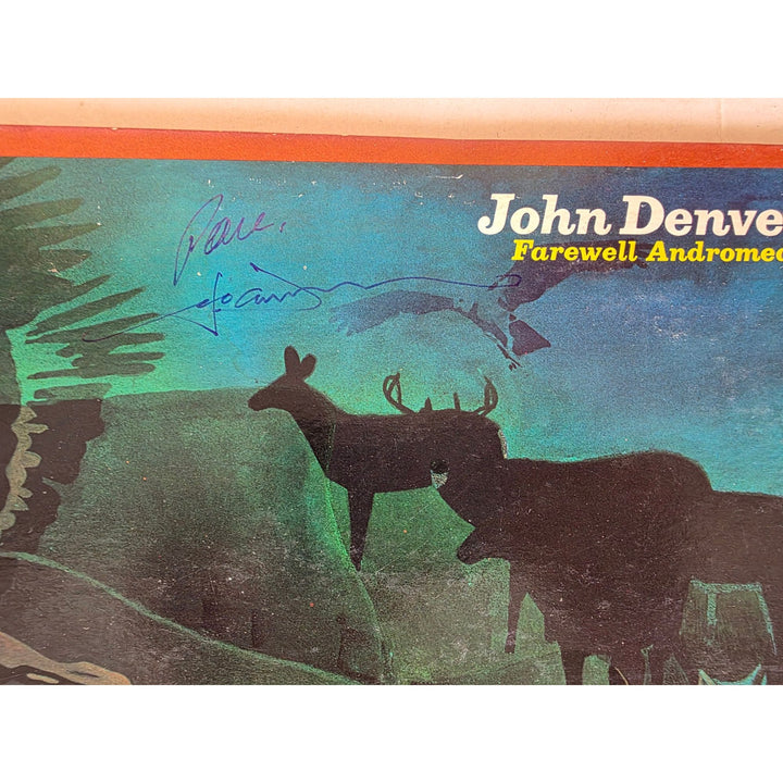 John Denver ''Farewell Andromeda'' LP signed with proof.
