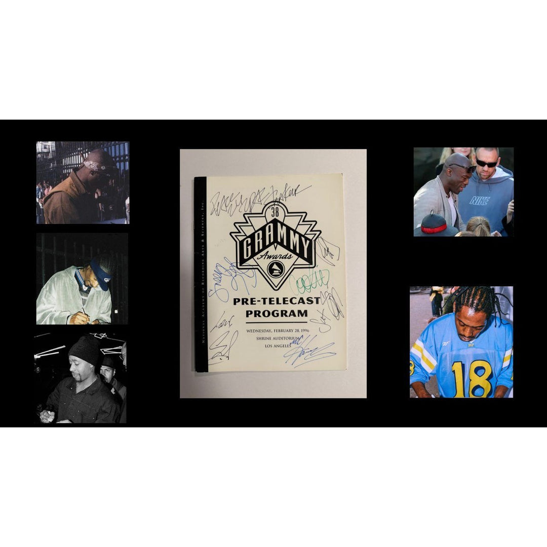 Tupac Shakur, Snoop Dog, Mc Hammer, Seal, Coolio 1996 Grammys Award Program.