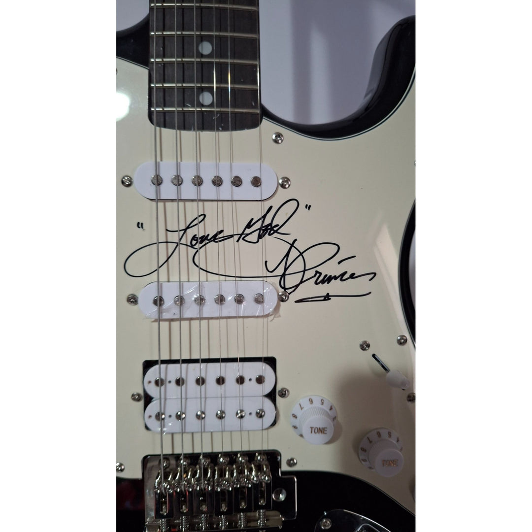 Prince Rogers Nelson Fender Stratocaster electric guitar signed with proof