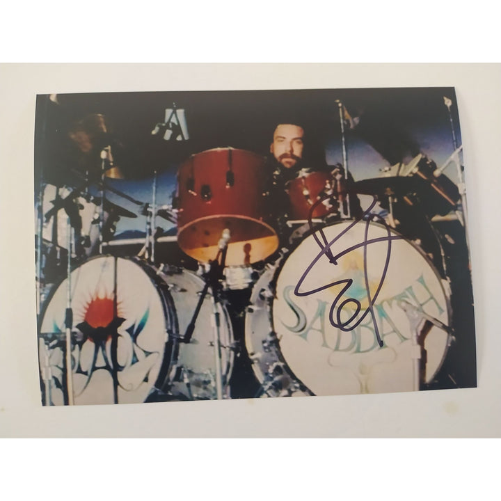 Bill Ward Black Sabbath legendary drummer 5x7 photo signed with proof