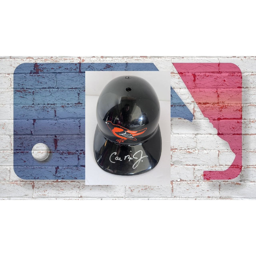 Baltimore Orioles MLB replica full size batting helmet signed by Cal Ripken Jr with PSA DNA Authentication