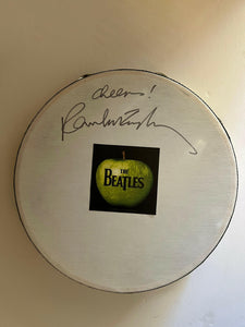 Paul McCartney The Beatles 14-inch tambourine signed with proof
