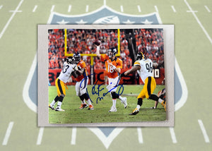 Peyton Manning Denver Broncos 8x10 photo signed with proof (2)