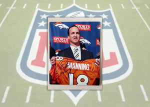 Peyton Manning Denver Broncos 8x10 photo signed with proof (4)