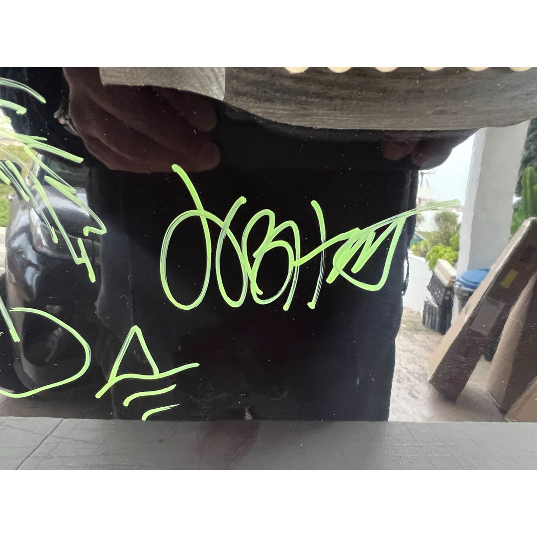 Jimmy Buffett one of a kind full size acoustic guitar signed with sketch & proof