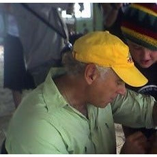 Jimmy Buffett one of a kind full size acoustic guitar signed with sketch & proof